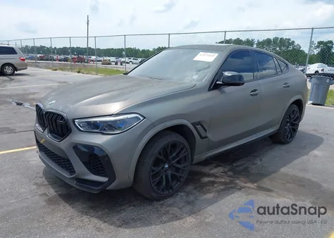 2021 BMW X6 M from USA, damaged, VIN 5YMCY0C06M9F74972